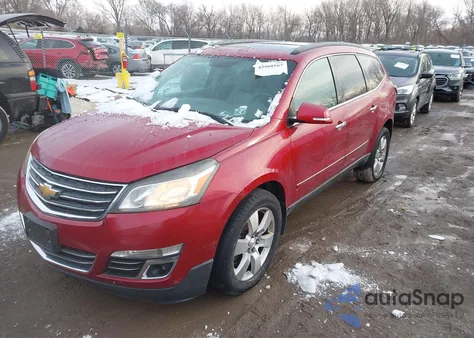 2013 Chevrolet Traverse Ltz из США, поврежденный, VIN 1GNKVLKD6DJ217507